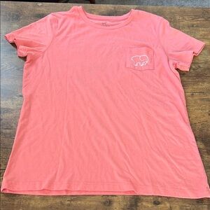 Ivory Ella Pink Short Sleeve Tee with Crew Neck
